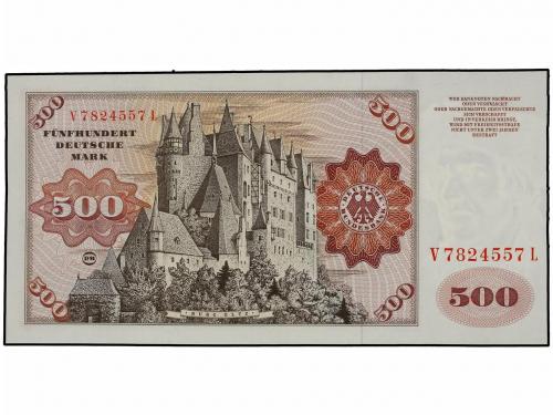 BILLETES EXTRANJEROS. 500 Marcos. 1 Junio 1977. ALEMANIA. RE