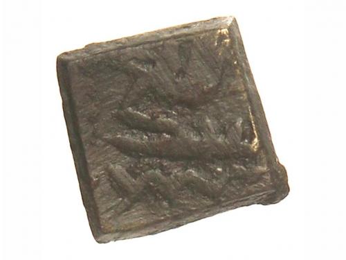 BALANZAS Y PONDERALES. Ponderal de 1/2 Dinar. HISPANO-ÁRABES