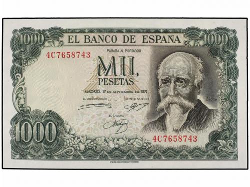 ESTADO ESPAÑOL. Lote 2 billetes 1.000 Pesetas. 17 Septiembre