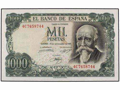 ESTADO ESPAÑOL. Lote 2 billetes 1.000 Pesetas. 17 Septiembre