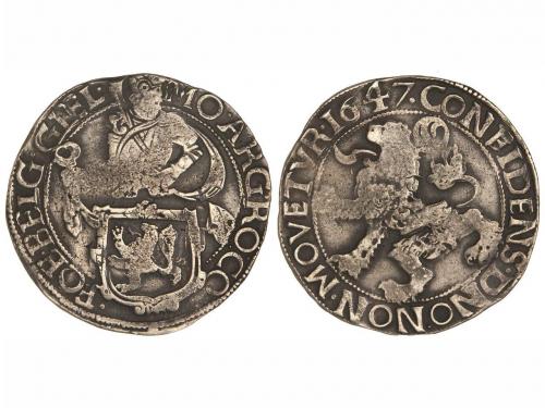 HOLANDA. 48 Stuivers (Lion Daalder). 1647. GELDERLAND. 27,32