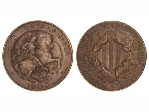 UNIÓ CATALANISTA. 5 Céntimos. 1900. BARCELONA. EBC-. 