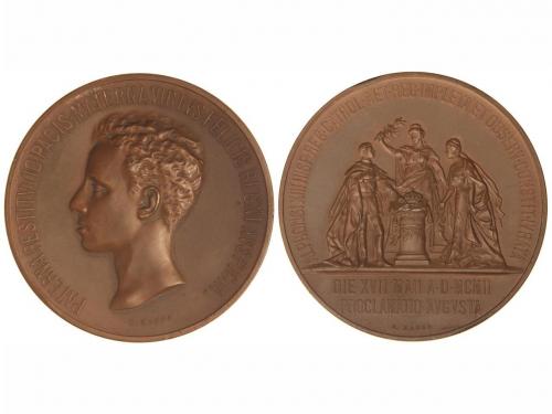 ALFONSO XIII. Medalla Proclamación. 17 Mayo 1902. PATERNA RE