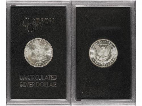 ESTADOS UNIDOS. 1 Dólar. 1885-CC. CARSON CITY. AR. Tipo Morg