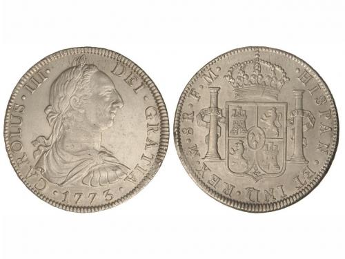 CARLOS III. 8 Reales. 1773. MEXICO. F.M. 26,82 grs. Cal-918.