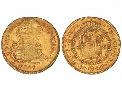 CARLOS III. 8 Escudos. 1799. LIMA. M.J. 27,01 grs. (Pequeños