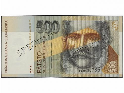 BILLETES EXTRANJEROS. Serie 7 billetes 20, 50, 100, 200, 500