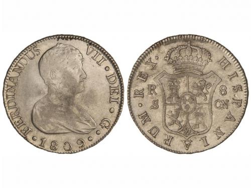 FERNANDO VII. 8 Reales. 1809. SEVILLA. C.N. 26,85 grs. Cal-6