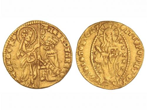 ESTADOS ITALIANOS. 1 Ducado. (1368-1382). ANDREA CONTANNI. V