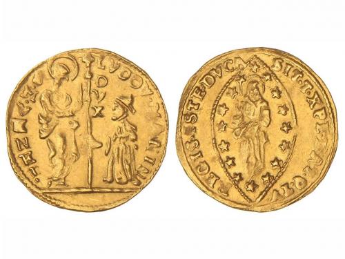 ESTADOS ITALIANOS. 1 Zecchino. (1789-1797). LUDOVICO MANIN. 
