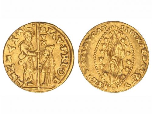 ESTADOS ITALIANOS. 1 Zecchino. (1556-1559). LORENZO PRIULI. 