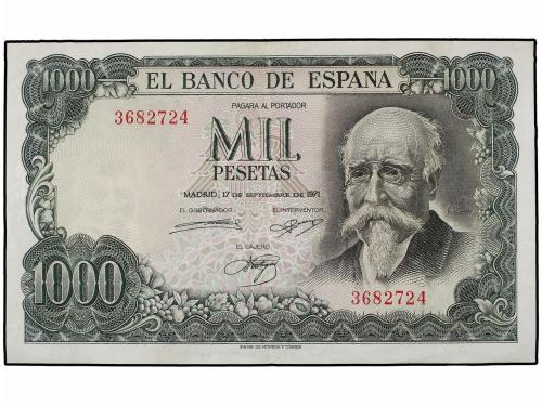 ESTADO ESPAÑOL. Lote 2 billetes 1.000 Pesetas. 17 Septiembre