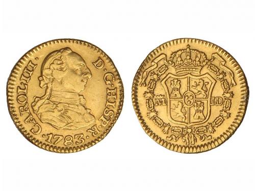 CARLOS III. 1/2 Escudo. 1783. MADRID. J.D. 1,78 grs. Cal-774