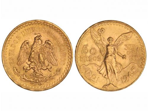 MÉXICO. 50 Pesos. 1945. AU. Fr-172; KM-481. EBC+. 