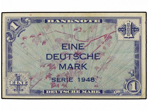 BILLETES EXTRANJEROS. 1 Marco. 1948. ALEMANIA. REPÚBLICA FED