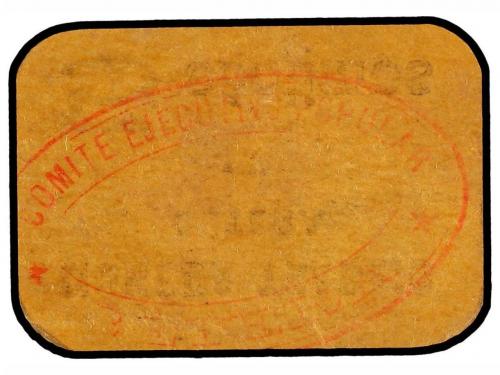 VALENCIA. 5 Céntimos. MONEDA TRABAJO DE BÉTERA (Vale. Cartul