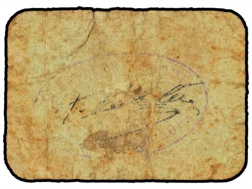 VALENCIA. 5 Céntimos. ABSTECIMIENTO COLECTIVIZADO DE. Cartón