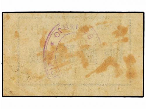 VALENCIA. 0,50 Pesetas. C.M. de BENIARJÓ (Valencia). (Mancha