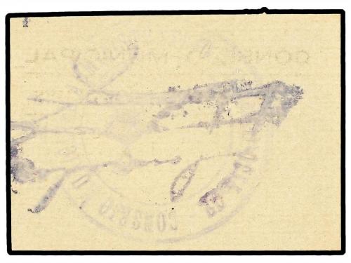 ANDALUCÍA. 1 Peseta. C.M. de VISO DE LOS PEDROCHES. Cartón.