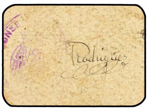 VALENCIA. 1 Peseta. C.M. de GODELLETA (Valencia). Cartón. (A