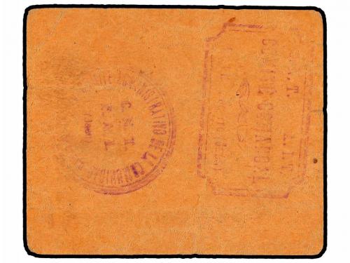 ANDALUCÍA. 1 Peseta. C.N.T.-A.I.T. COMITÉ COMARCAL. Cartulin