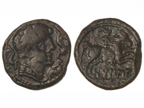 MONEDAS HISPÁNICAS. Lote 20 monedas. AE. Contiene 10 Divisor