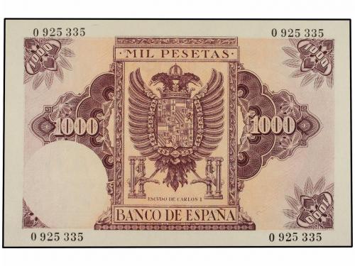 ESTADO ESPAÑOL. 1.000 Pesetas. 21 Octubre 1940. Ed-445. EBC.