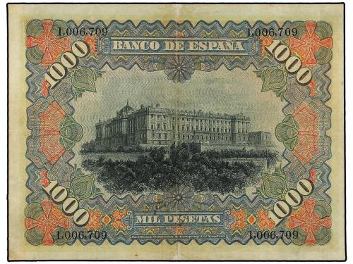 BANCO DE ESPAÑA. 1.000 Pesetas. 15 Julio 1907. Ed-322. MBC+.