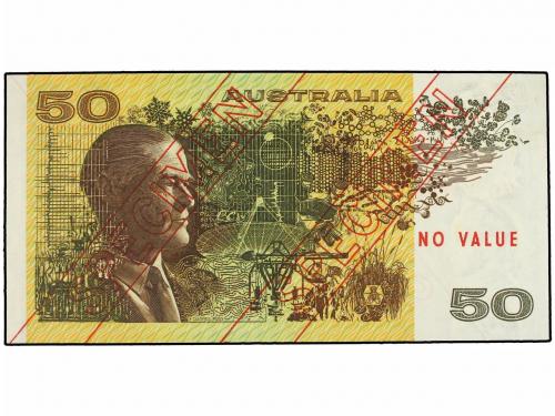 BILLETES EXTRANJEROS. 50 Dólares. (1973). AUSTRALIA. EXTREMA