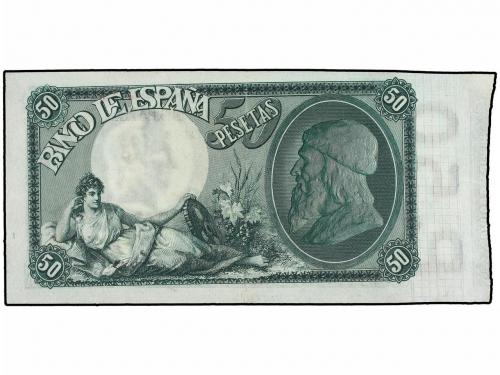 BANCO DE ESPAÑA. 50 Pesetas. 25 Noviembre 1899. Quevedo. Ser