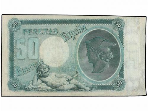 BANCO DE ESPAÑA. 50 Pesetas. 2 Enero 1898. Ed-304. (MBC+). 