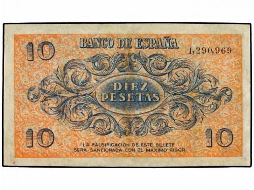 ESTADO ESPAÑOL. 10 Pesetas. 21 Noviembre 1936. Ed-418. (MBC+