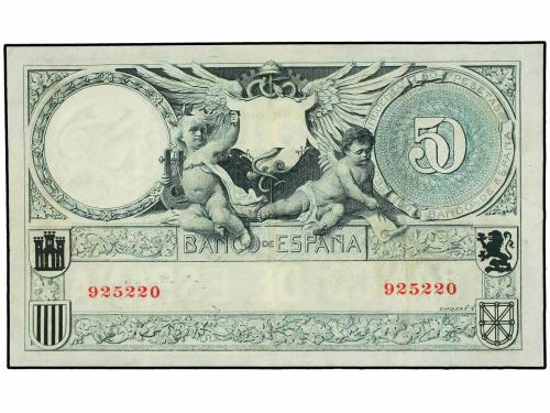 BANCO DE ESPAÑA. 50 Pesetas. 19 Marzo 1905. Echegaray. MUY E