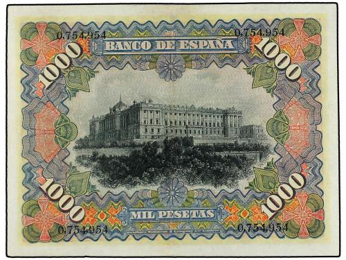 BANCO DE ESPAÑA. 1.000 Pesetas. 15 Julio 1907. Palacio Real