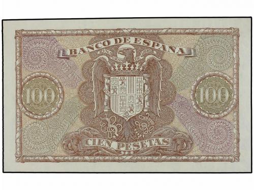 ESTADO ESPAÑOL. Lote 2 billetes 100 Pesetas. 9 Enero 1940. C