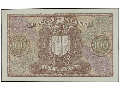 ESTADO ESPAÑOL. Lote 2 billetes 100 Pesetas. 9 Enero 1940. C