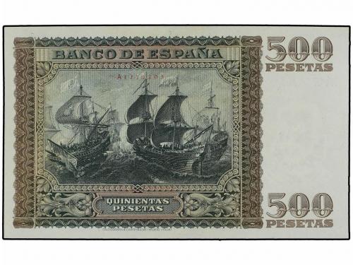 ESTADO ESPAÑOL. 500 Pesetas. 9 Enero 1940. Juan de Austria.