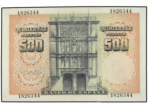 ESTADO ESPAÑOL. 500 Pesetas. 19 Febrero 1946. Francisco de V