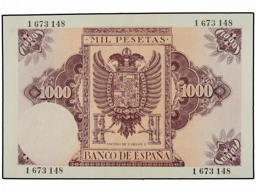 ESTADO ESPAÑOL. 1.000 Pesetas. 21 Octubre 1940. Carlos I. Ed
