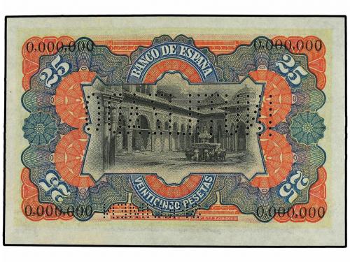 BANCO DE ESPAÑA. 25 Pesetas. 15 Julio 1907. Alhambra de Gran