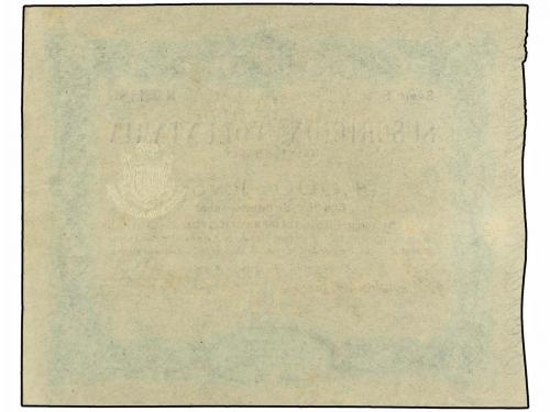 ANTIGUOS. Suscrición Voluntaria 4.000 Reales de Vellón. 30 M