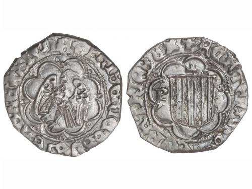 CATALUNYA-ARAGÓN. Pirral. FREDERIC IV. SICÍLIA. ùFRIDERICVS 