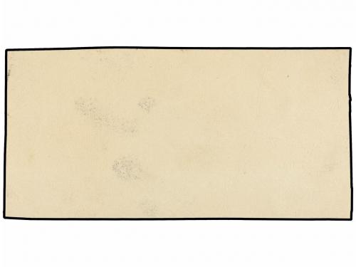 BANCO DE ESPAÑA. Prueba de reverso 25 Pesetas. (1884). Prueb