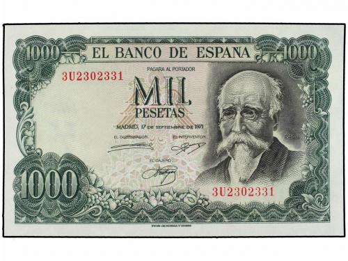 ESTADO ESPAÑOL. Lote 2 billetes 1.000 Pesetas. 17 Septiembre