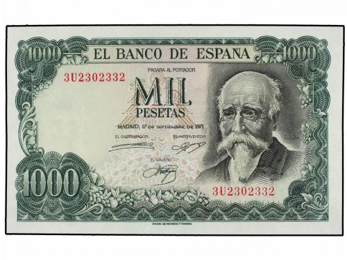 ESTADO ESPAÑOL. Lote 2 billetes 1.000 Pesetas. 17 Septiembre