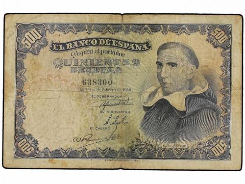 BILLETES ESPAÑOLES. Lote 7 billetes 500 (4) y 1.000 Pesetas 