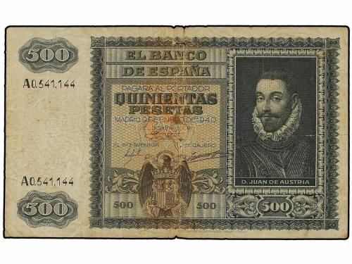 BILLETES ESPAÑOLES. Lote 7 billetes 500 (4) y 1.000 Pesetas 