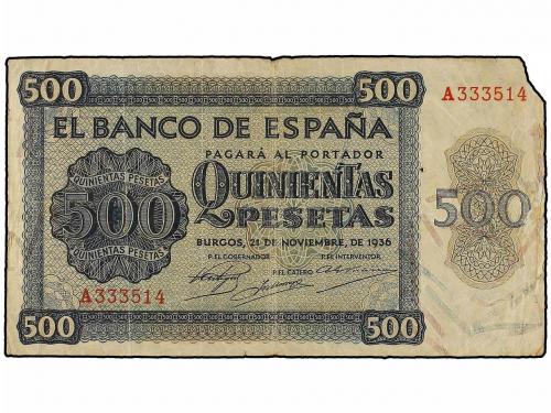 BILLETES ESPAÑOLES. Lote 7 billetes 500 (4) y 1.000 Pesetas 