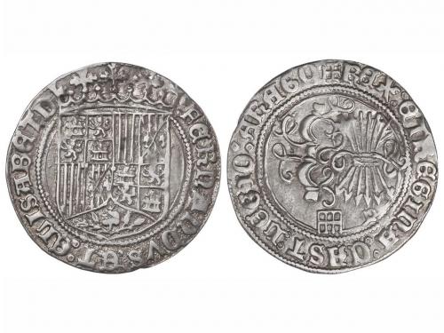 REYES CATÓLICOS. 1 Real. SEGOVIA. 3,30 grs. Cal-341. MBC.