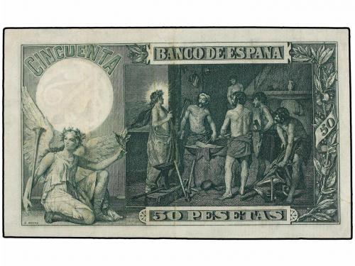 BANCO DE ESPAÑA. 50 Pesetas. 30 Noviembre 1902. Velázquez. (